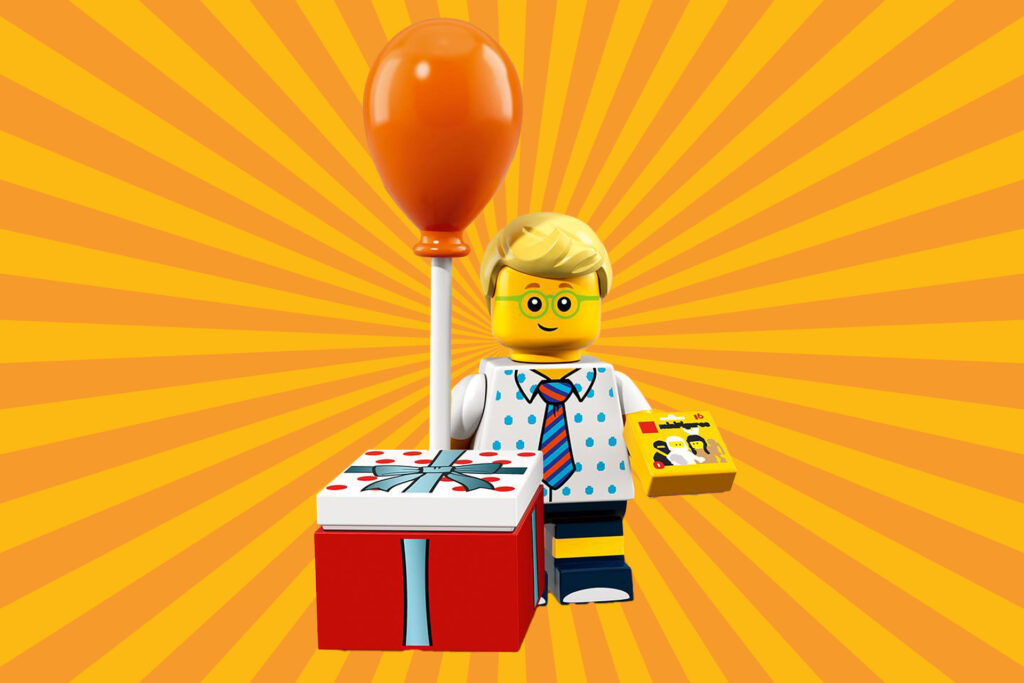 LEGO 71021 Minifiguren Serie 18: Feestje - Birthday Boy