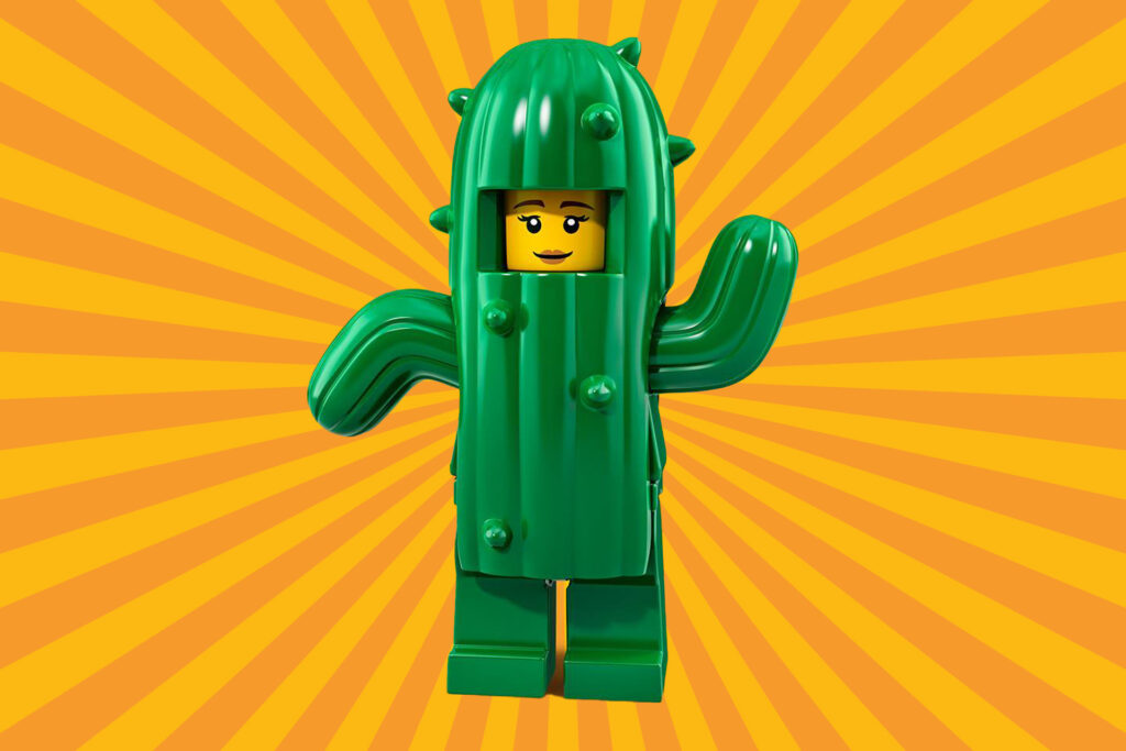 LEGO 71021 Minifiguren Serie 18: Feestje - Cactus Girl