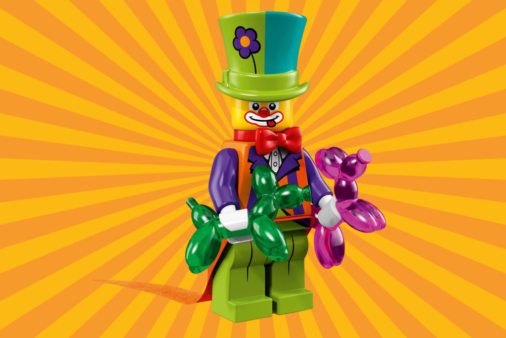 LEGO 71021 Minifiguren Serie 18: Feestje - Clown