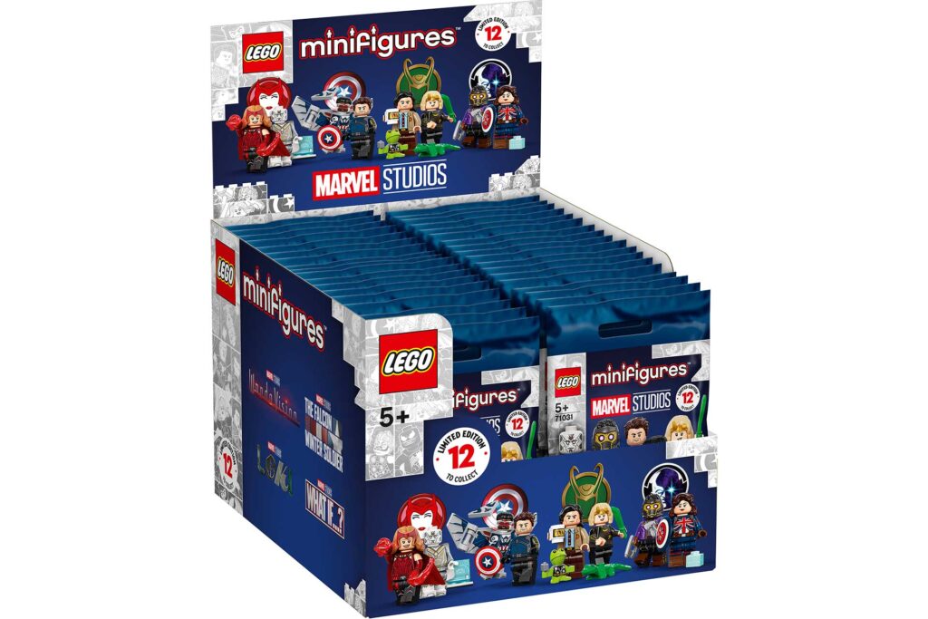 LEGO 71031 Minifiguren Marvel Studios Complete box (36 zakjes)