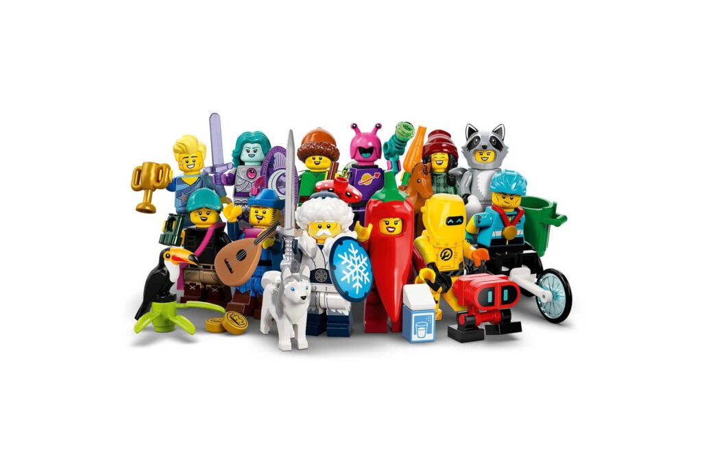 LEGO 71032 minifiguren serie 22 - koop de complete serie (opengeknipte zakjes) - Afbeelding 7