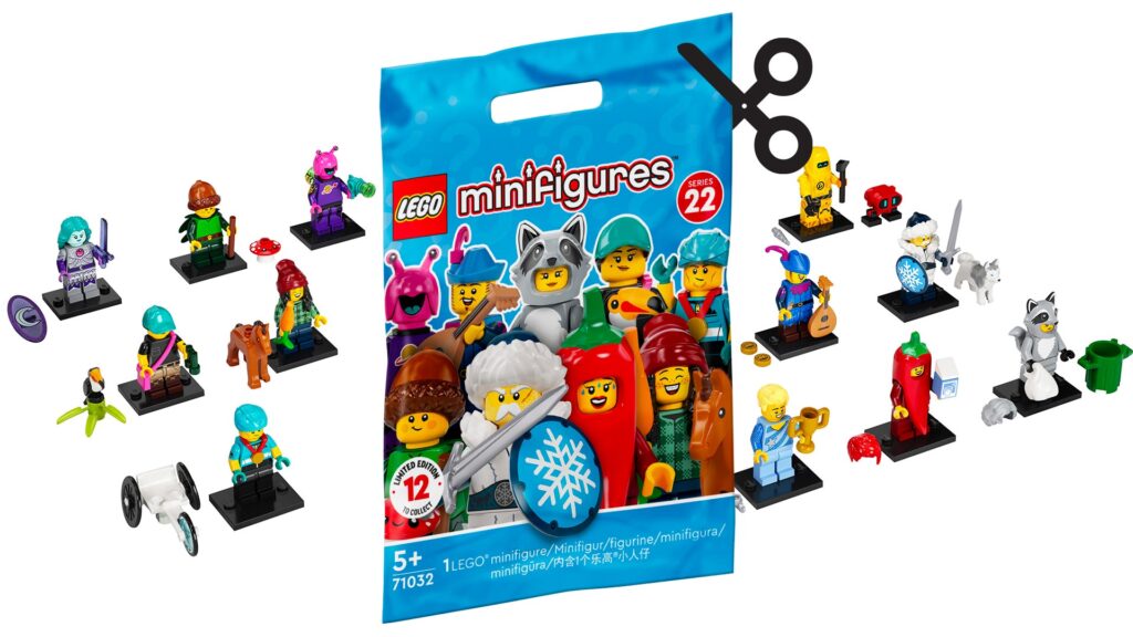 LEGO 71032 minifiguren serie 22 - koop de complete serie (opengeknipte zakjes)