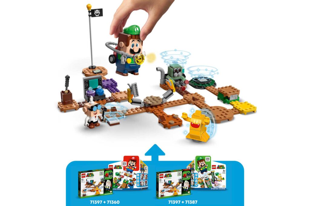LEGO 71397 - Super Mario Uitbreidingsset: Luigi’s Mansion-lab en Spookzuiger - Afbeelding 8