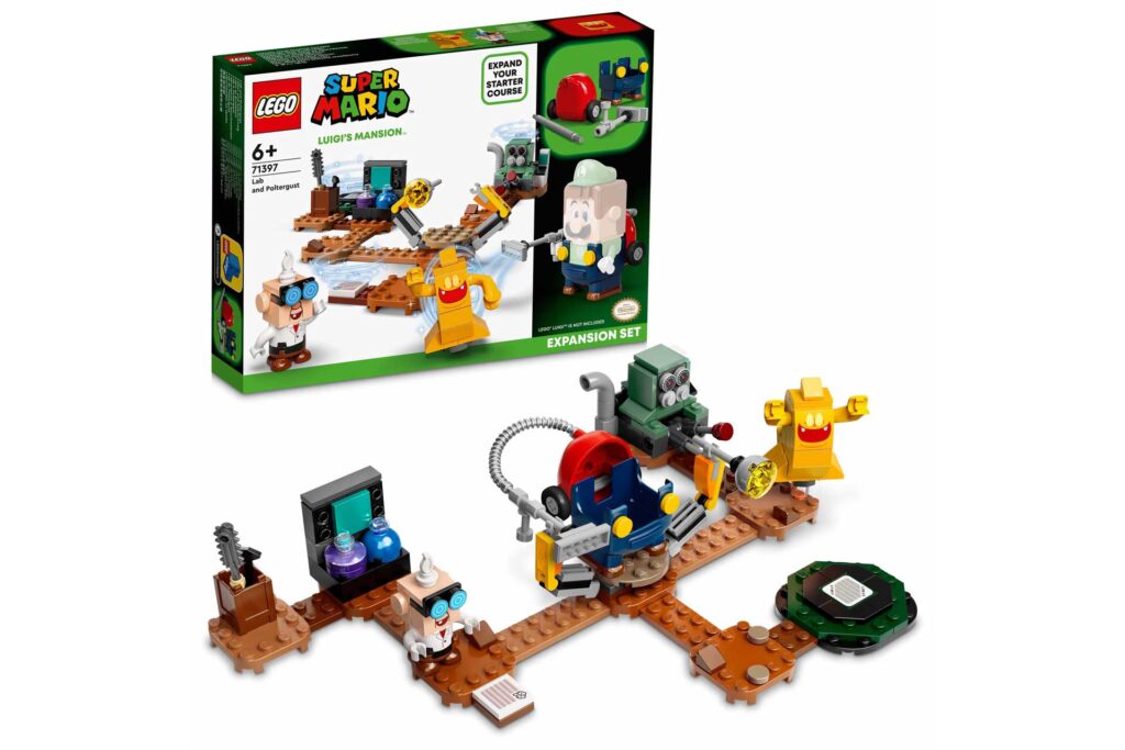 LEGO 71397 - Super Mario Uitbreidingsset: Luigi’s Mansion-lab en Spookzuiger