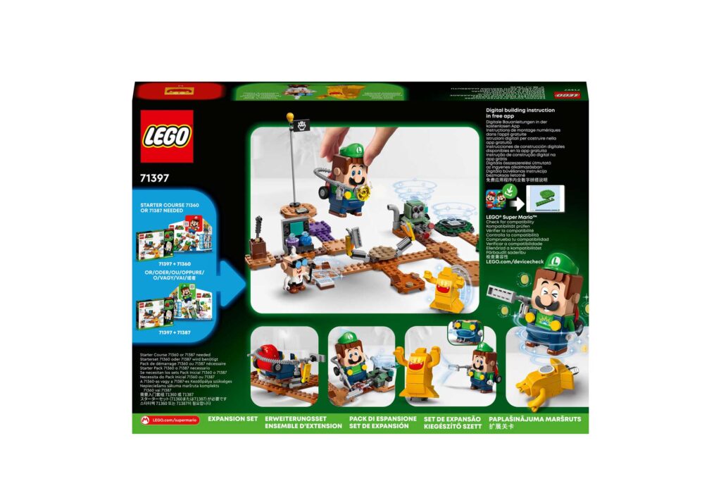 LEGO 71397 - Super Mario Uitbreidingsset: Luigi’s Mansion-lab en Spookzuiger - Afbeelding 2