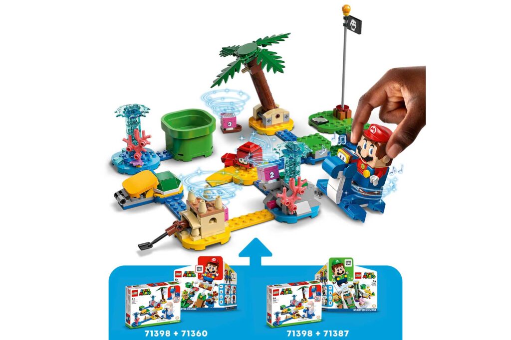 LEGO 71398 - Super Mario Uitbreidingsset: Dorries strandboulevard - Afbeelding 8