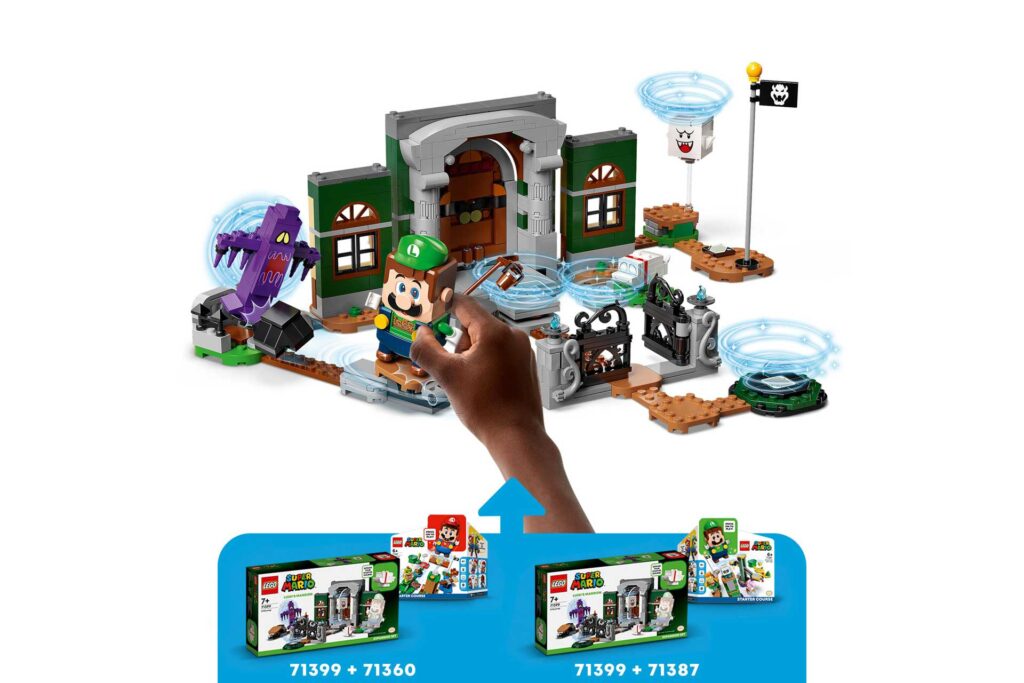 LEGO 71399 Super Mario Uitbreidingsset: Luigi’s Mansion hal - Afbeelding 3
