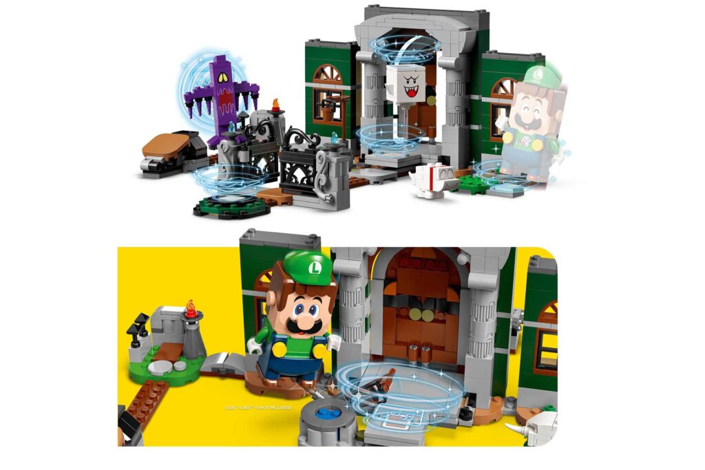LEGO 71399 Super Mario Uitbreidingsset: Luigi’s Mansion hal - Afbeelding 6