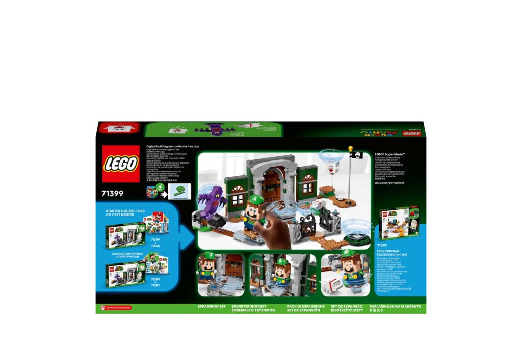 LEGO 71399 Super Mario Uitbreidingsset: Luigi’s Mansion hal - Afbeelding 10