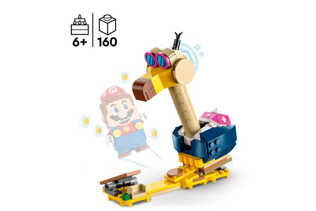LEGO 71414 Super Mario Uitbreidingsset: Conkdors hoofdmepper - Afbeelding 3