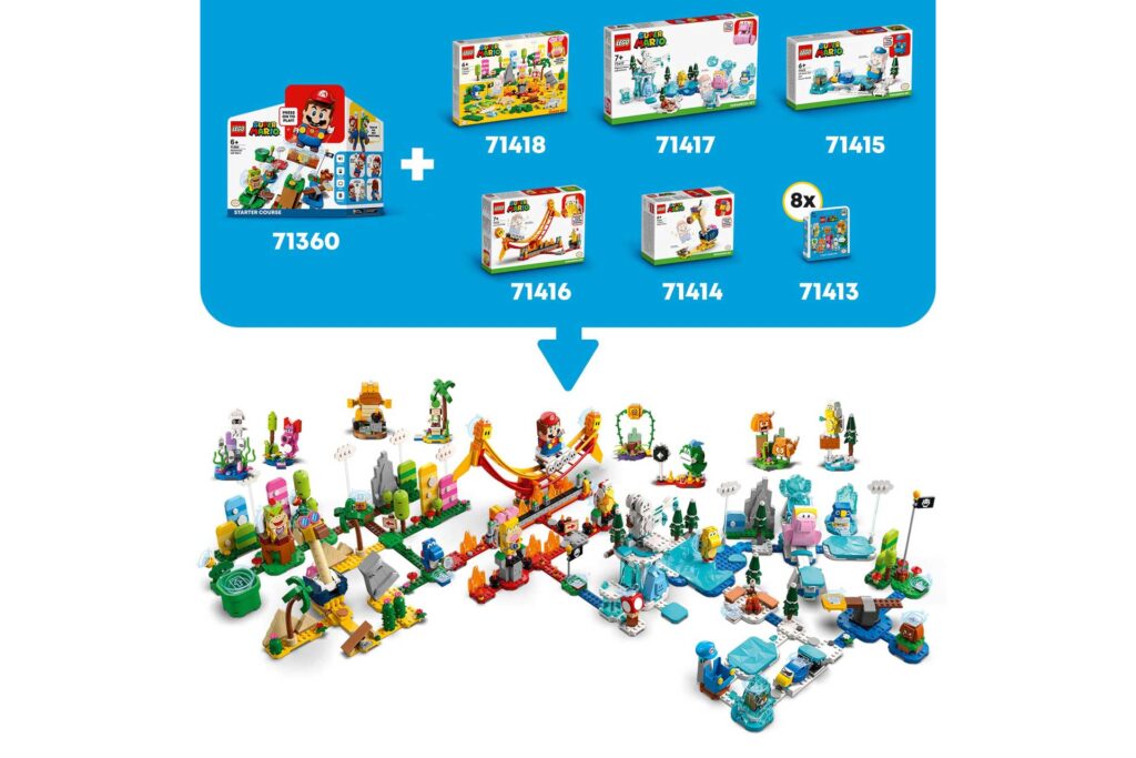 LEGO 71414 Super Mario Uitbreidingsset: Conkdors hoofdmepper - Afbeelding 4