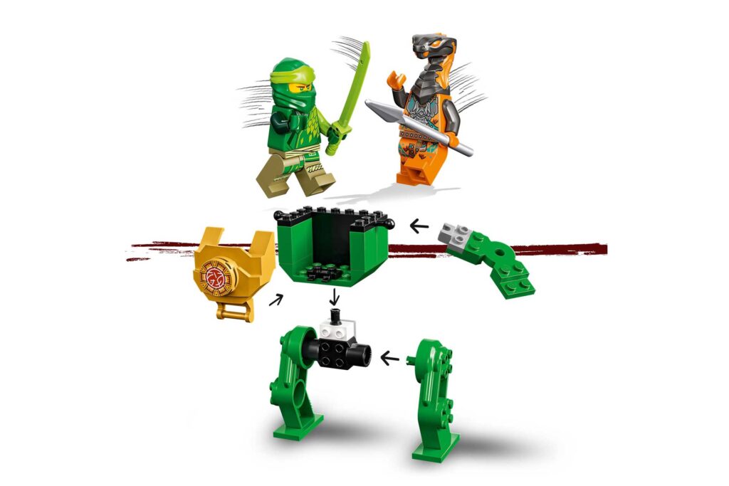 LEGO 71757 NINJAGO Lloyd's ninjamecha - Afbeelding 7