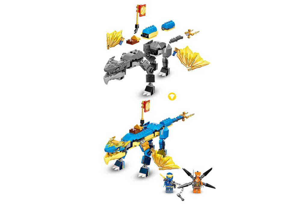 LEGO 71760 NINJAGO Jay's bliksemdraak EVO - Afbeelding 12