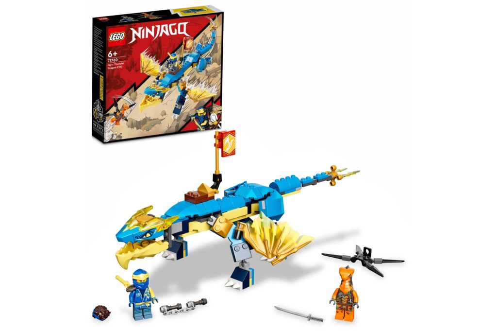 LEGO 71760 NINJAGO Jay's bliksemdraak EVO