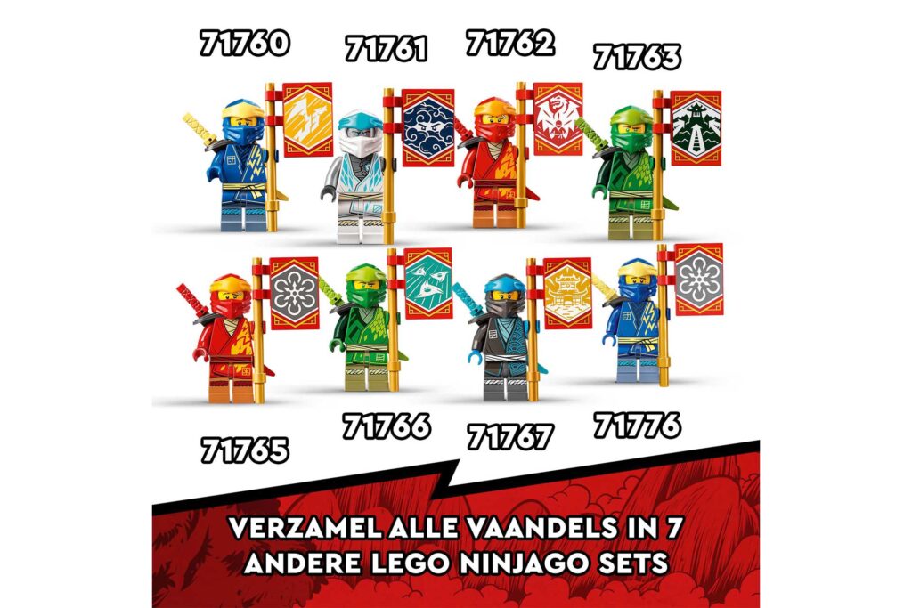 LEGO 71760 NINJAGO Jay's bliksemdraak EVO - Afbeelding 4