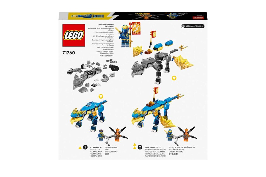 LEGO 71760 NINJAGO Jay's bliksemdraak EVO - Afbeelding 3