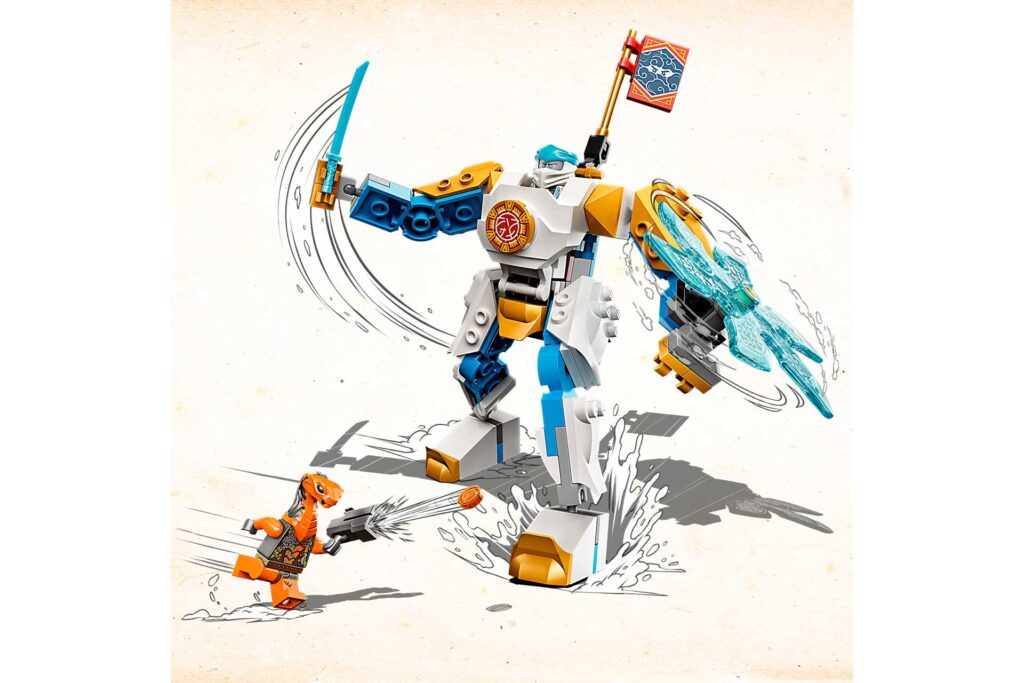 LEGO 71761 NINJAGO Zane's power-upmecha EVO - Afbeelding 10