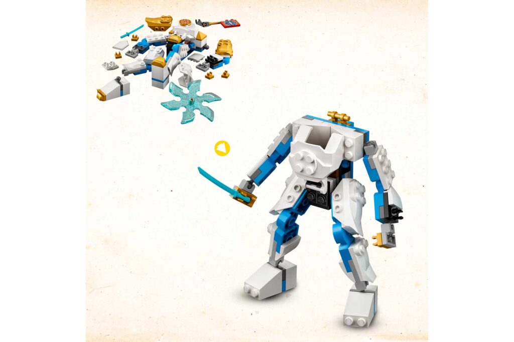 LEGO 71761 NINJAGO Zane's power-upmecha EVO - Afbeelding 9