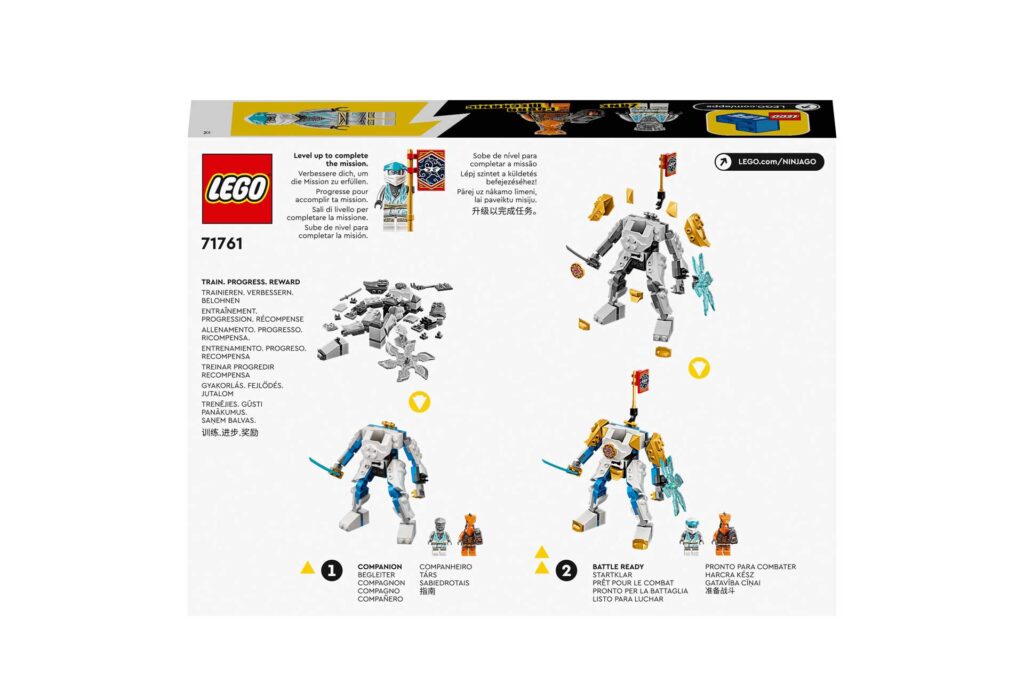 LEGO 71761 NINJAGO Zane's power-upmecha EVO - Afbeelding 4