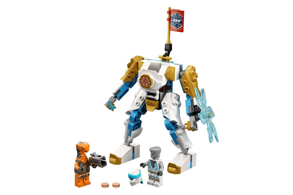 LEGO 71761 NINJAGO Zane's power-upmecha EVO - Afbeelding 3