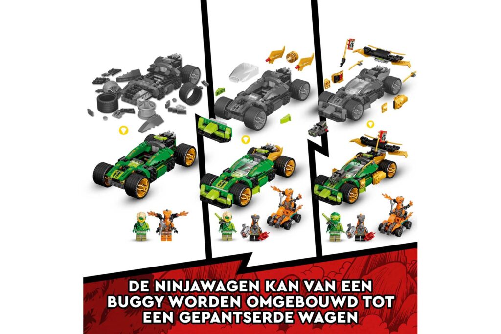 LEGO 71763 NINJAGO Lloyd's racewagen EVO - Afbeelding 7