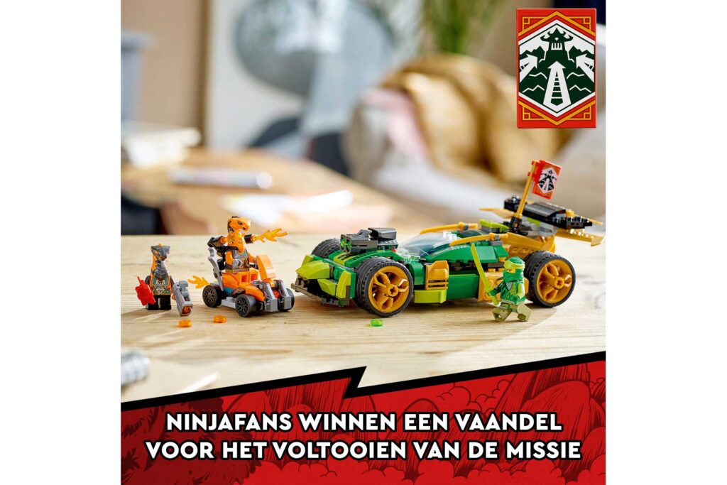 LEGO 71763 NINJAGO Lloyd's racewagen EVO - Afbeelding 5