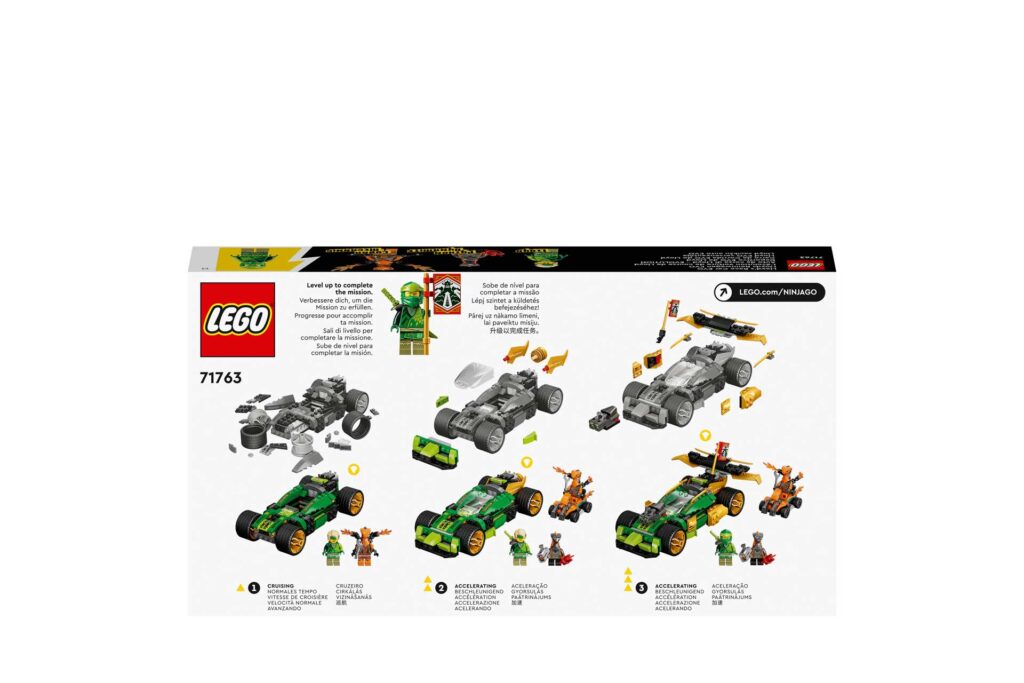 LEGO 71763 NINJAGO Lloyd's racewagen EVO - Afbeelding 3