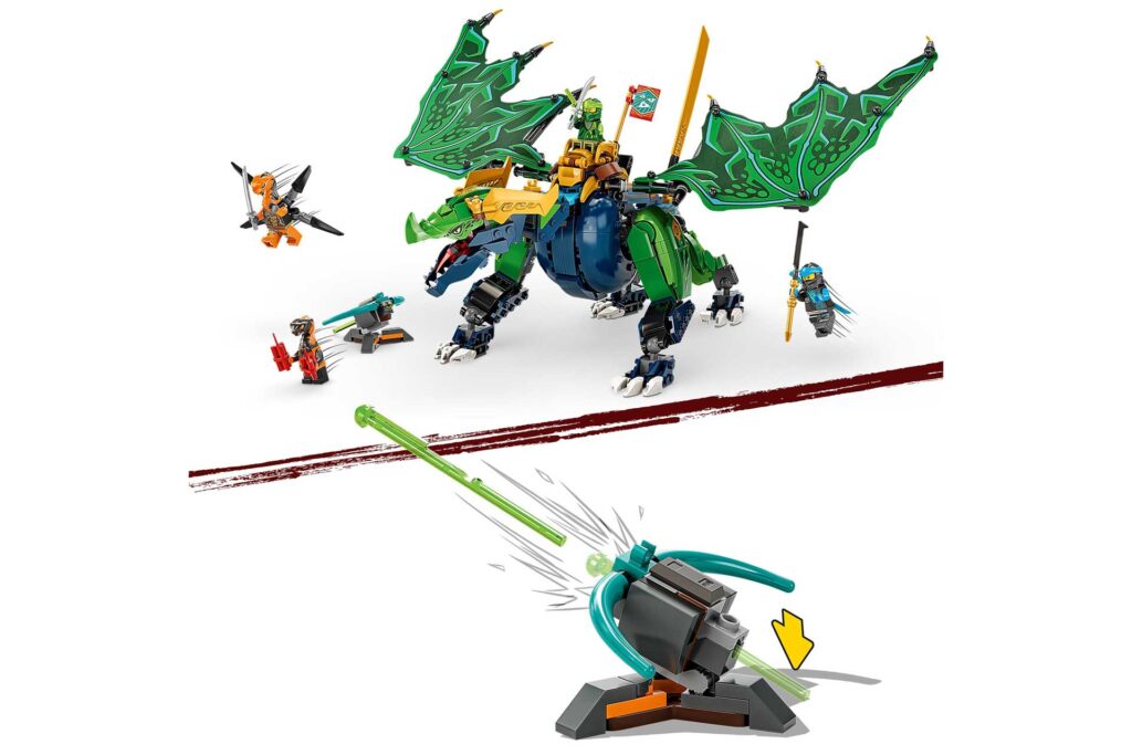 LEGO 71766 NINJAGO Lloyd's legendarische draak - Afbeelding 15