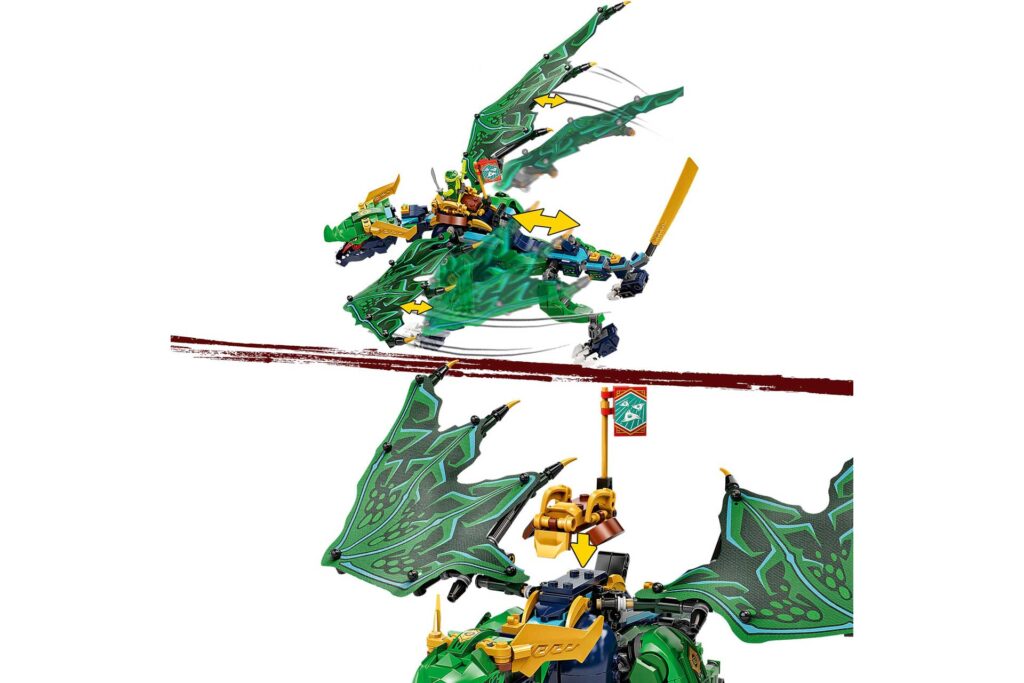 LEGO 71766 NINJAGO Lloyd's legendarische draak - Afbeelding 14