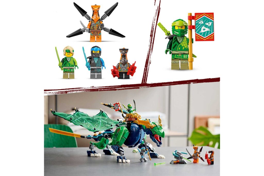 LEGO 71766 NINJAGO Lloyd's legendarische draak - Afbeelding 13