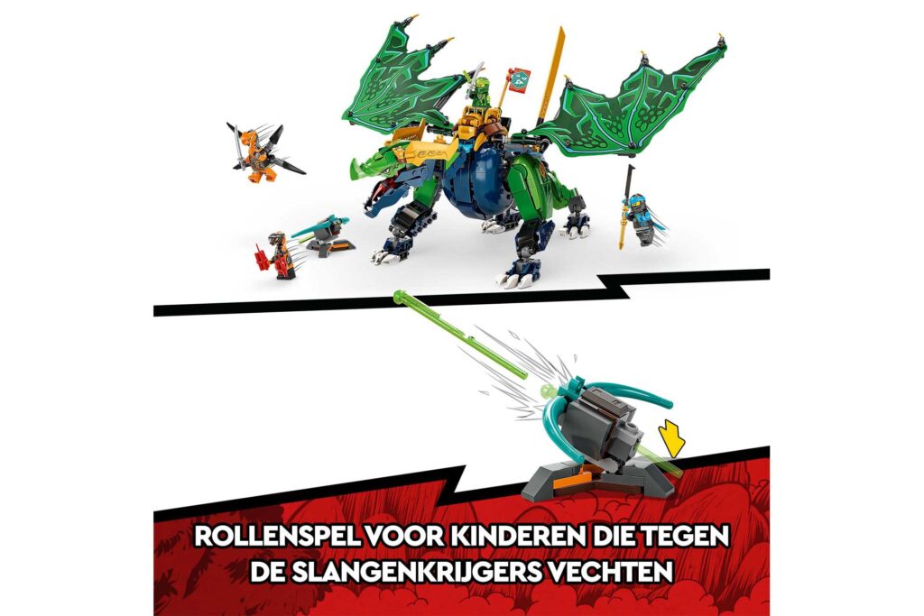 LEGO 71766 NINJAGO Lloyd's legendarische draak - Afbeelding 7