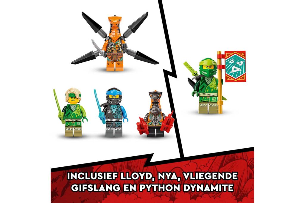 LEGO 71766 NINJAGO Lloyd's legendarische draak - Afbeelding 6