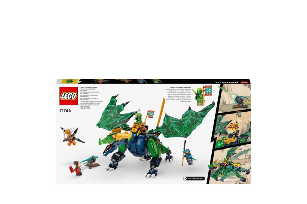 LEGO 71766 NINJAGO Lloyd's legendarische draak - Afbeelding 3