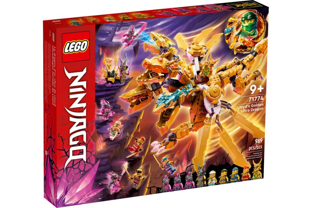 LEGO 71774 NINJAGO Lloyds Gouden Ultra Draak