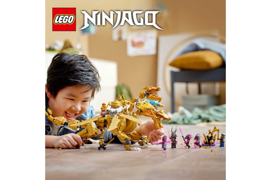 LEGO 71774 NINJAGO Lloyds Gouden Ultra Draak - Afbeelding 7