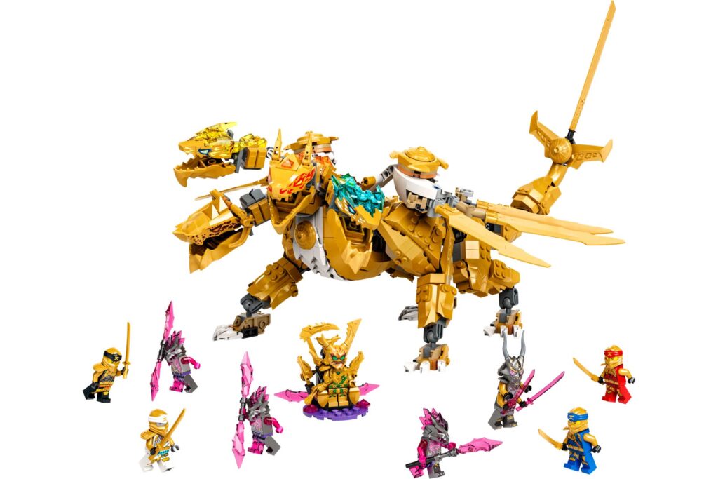 LEGO 71774 NINJAGO Lloyds Gouden Ultra Draak - Afbeelding 4