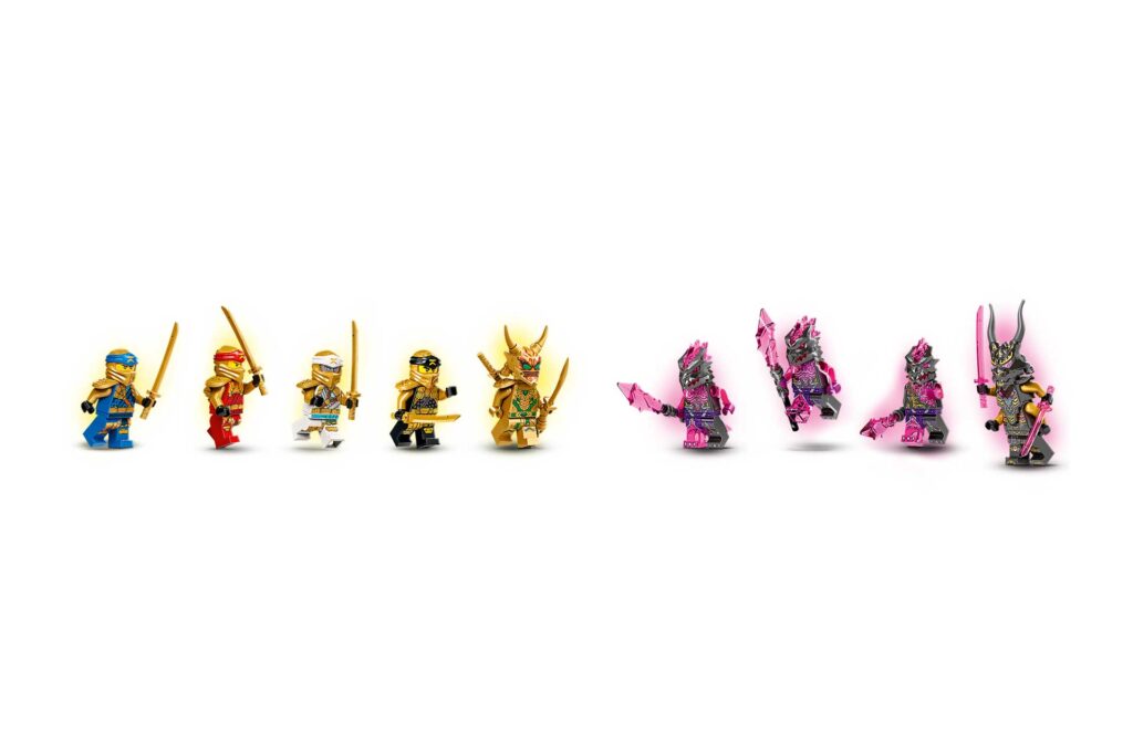 LEGO 71774 NINJAGO Lloyds Gouden Ultra Draak - Afbeelding 5