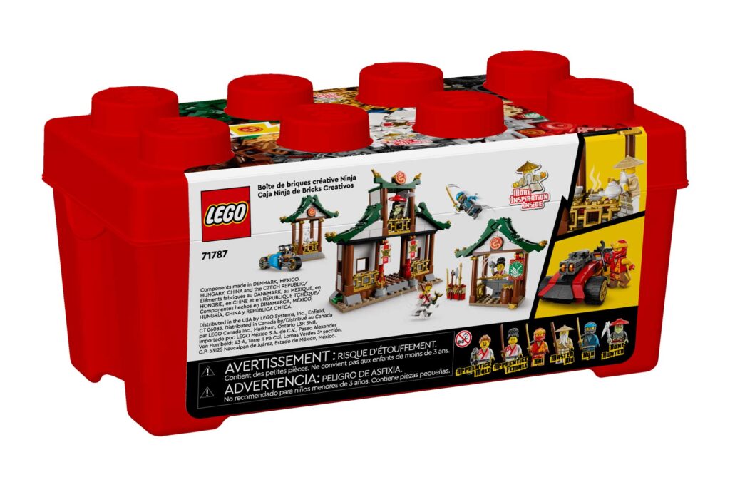 LEGO 71787 Ninjago Creatieve ninja opbergdoos - Afbeelding 4