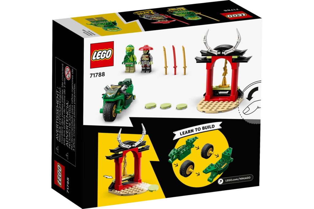 LEGO 71788 Ninjago Lloyd’s Ninja Motor - Afbeelding 2