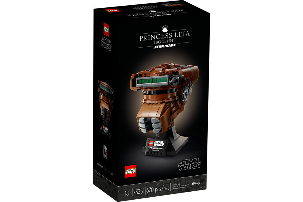 LEGO 75351 Star Wars Prinses Leia (Boushh) Helm
