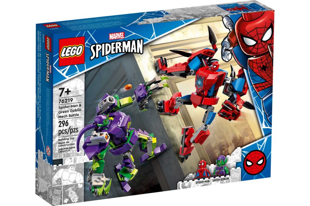 LEGO 76219 Spider-Man & Green Goblin mechagevecht