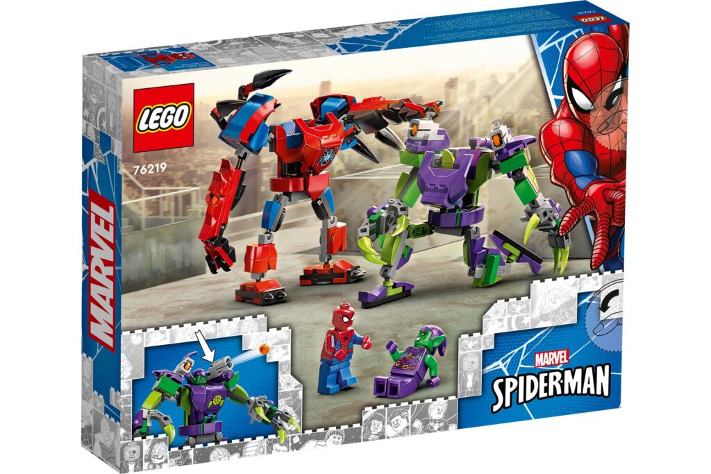 LEGO 76219 Spider-Man & Green Goblin mechagevecht - Afbeelding 2