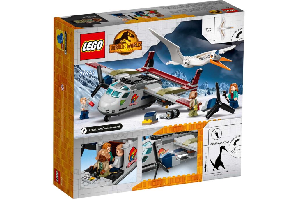 LEGO 76947 Jurassic World Quetzalcoatlus vliegtuighinderlaag - Afbeelding 4