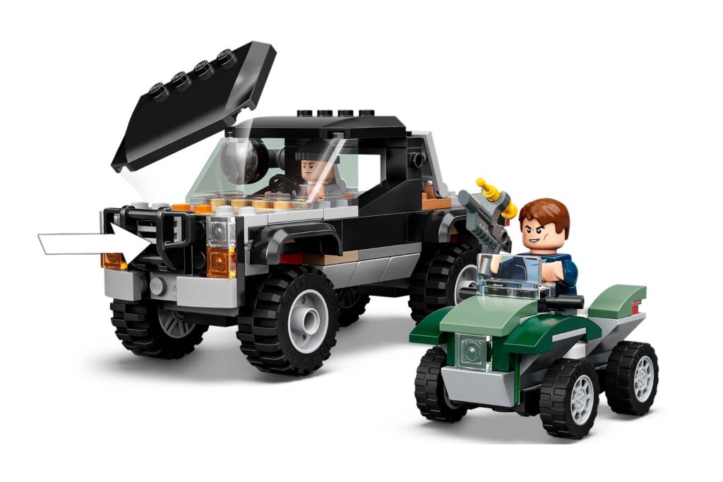 LEGO 76950 Jurassic World Triceratops pick-up truck hinderlaag - Afbeelding 6