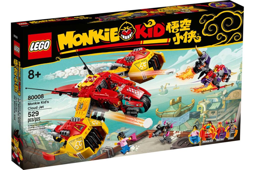 LEGO 80008 Monkie Kid’s wolkenvliegtuig