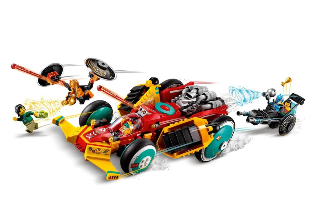 LEGO 80015 Monkie Kid 's wolkenwagen - Afbeelding 7