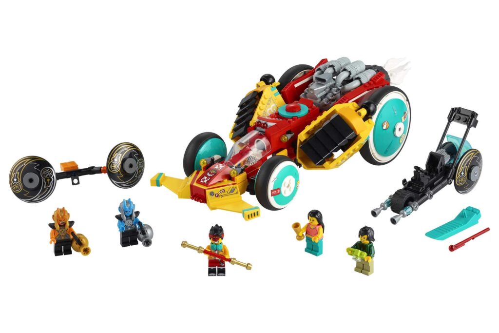 LEGO 80015 Monkie Kid 's wolkenwagen - Afbeelding 3