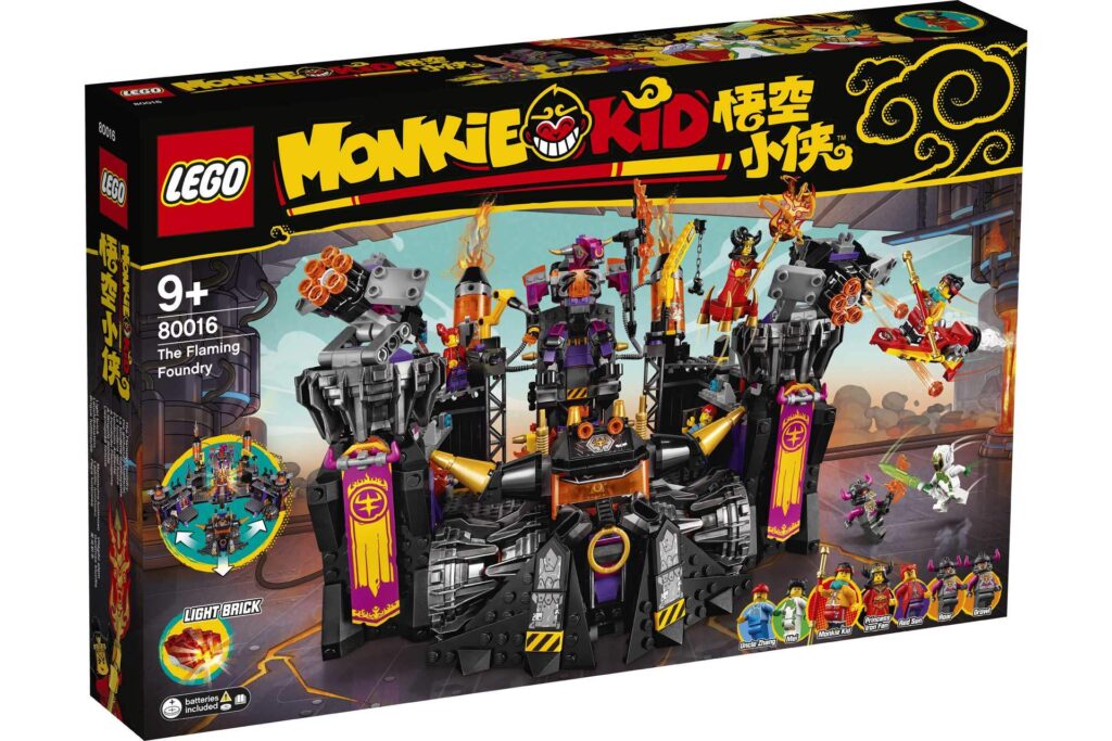 LEGO 80016 Monkie Kid De brandende gieterij