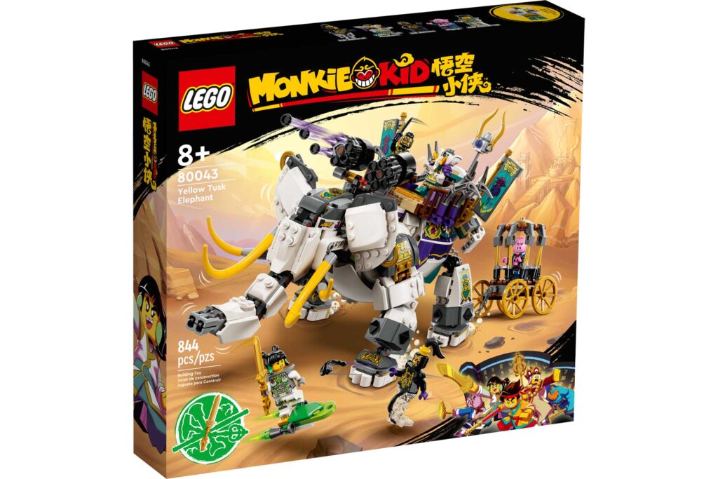 LEGO 80043 Monkie Kid Yellow Tusk Elephant