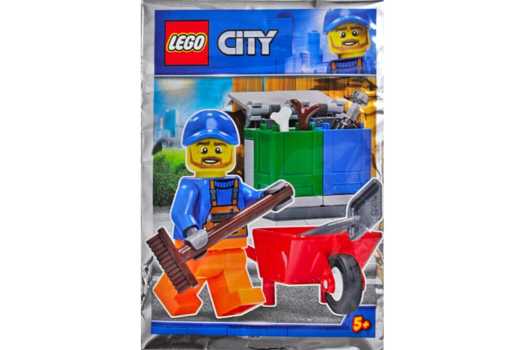 LEGO 951809 City Polybag Vuilnisman